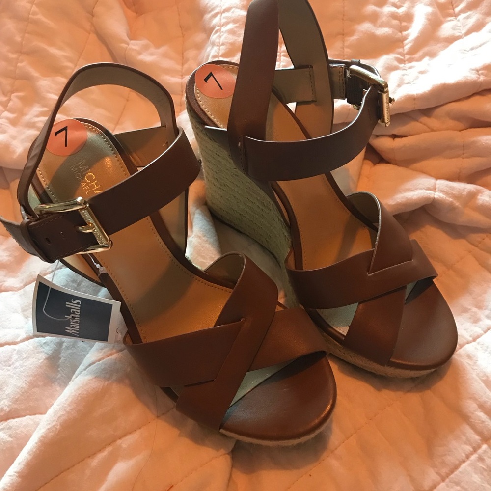 Brand new Michael kors wedges